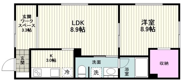 ｌｅ　ｊａｒｄｉｎの物件間取画像